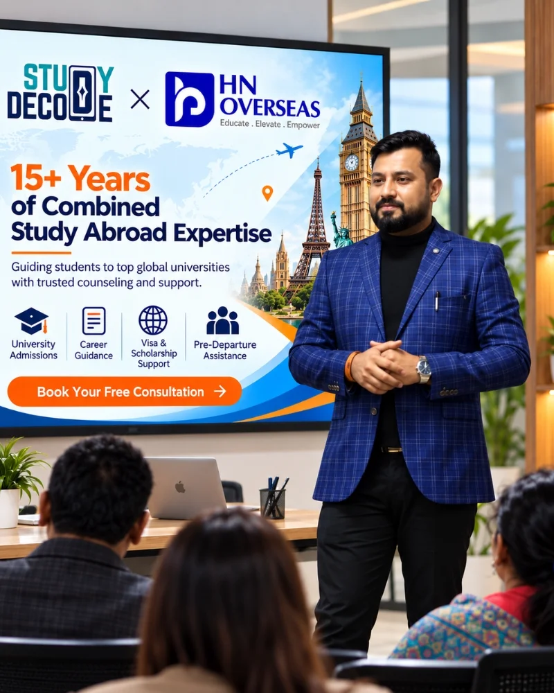 Harsh Nawal Bhardwaj — Study Abroad Expert