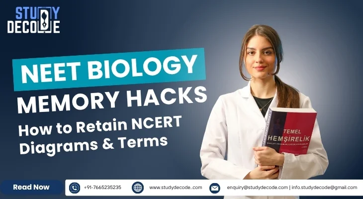 NEET Biology Memory Hacks: How to Retain NCERT Diagrams & Terms