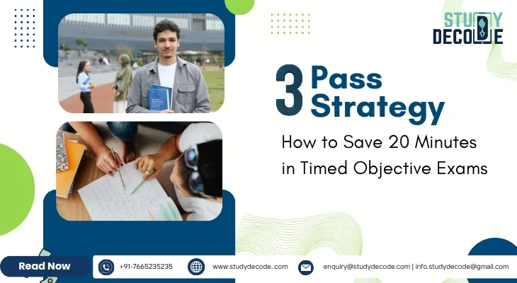 How to Save 20 Minutes in Objective Exams: The 3-Pass Strategy